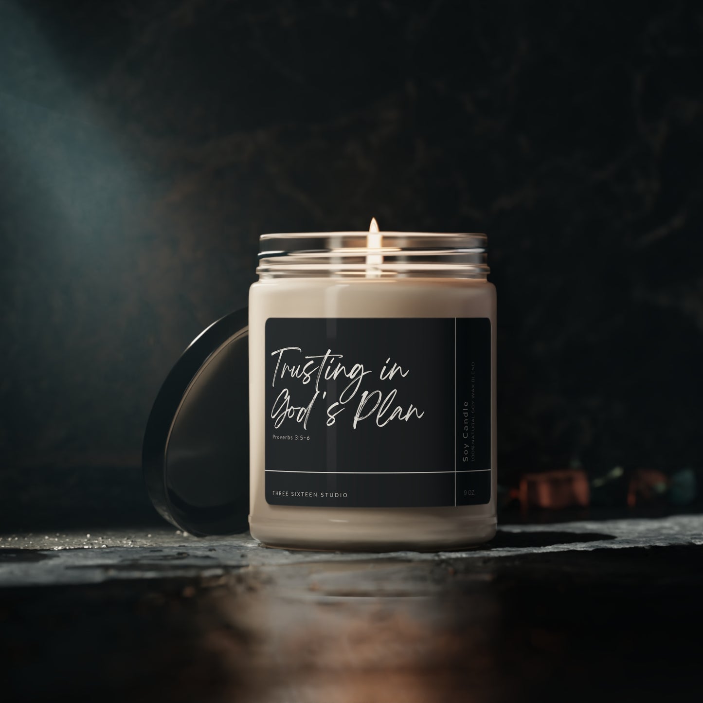 Trusting in God's Plan Candle