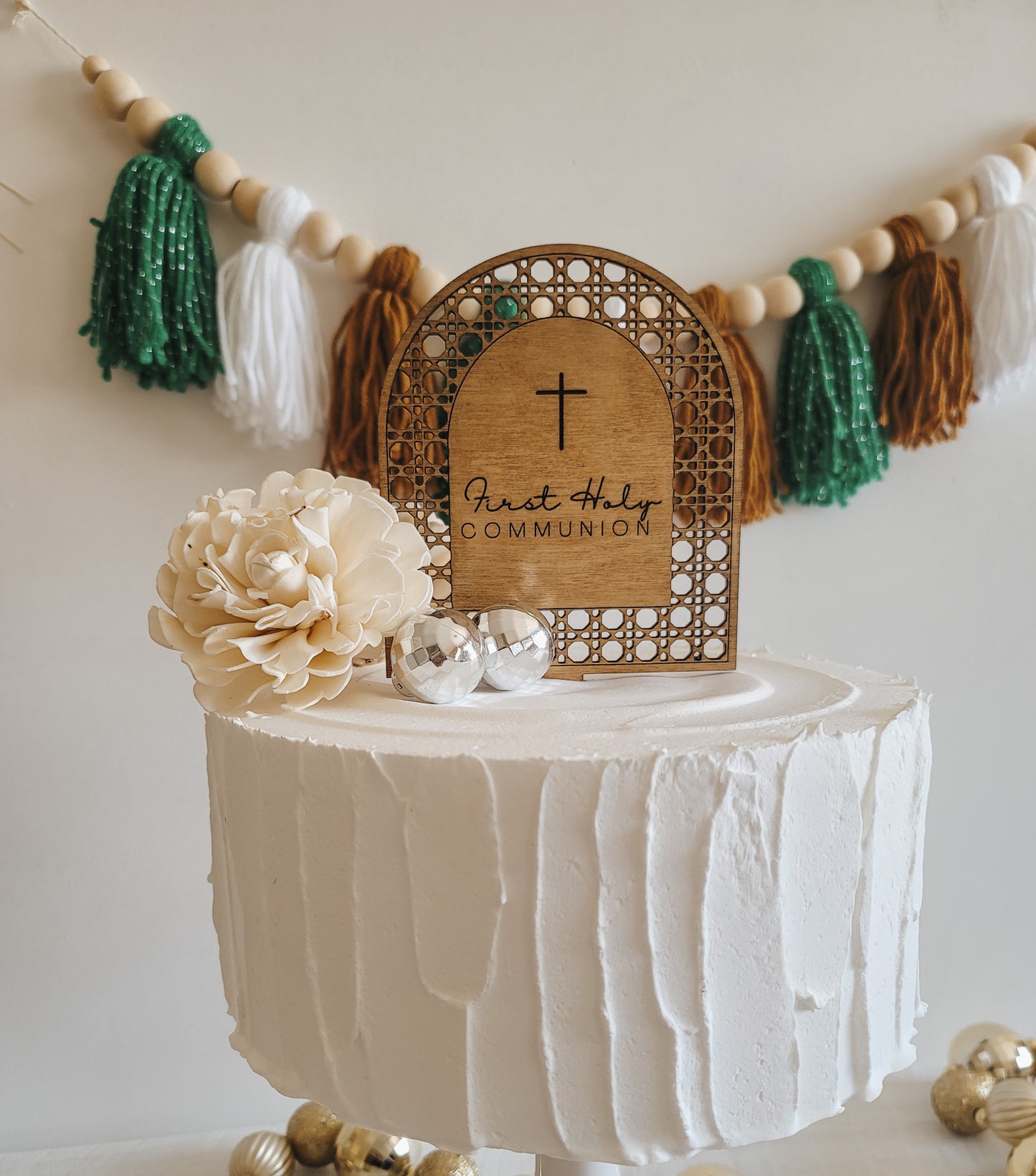 Rattan Cake Toppers