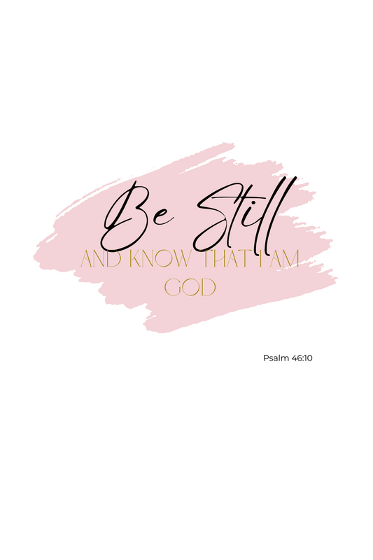 Be Still and Know Printable Journal (FREE)