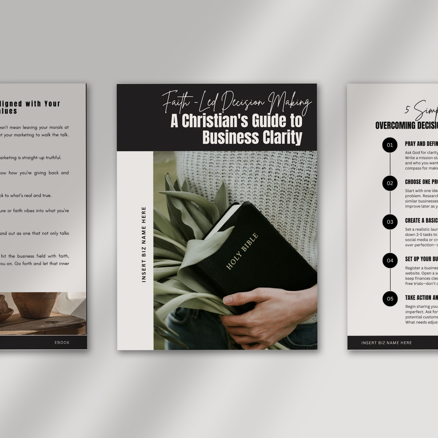 Faith-Led Decision Making: A Christian's Guide to Business Clarity