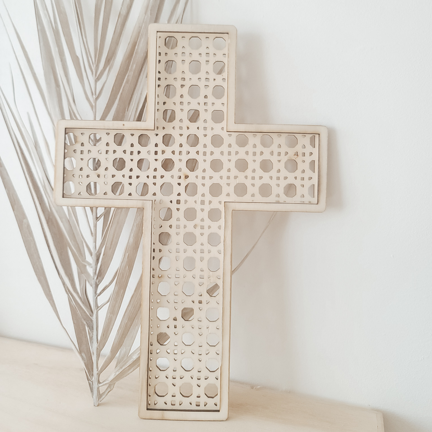 Rattan Wooden Cross